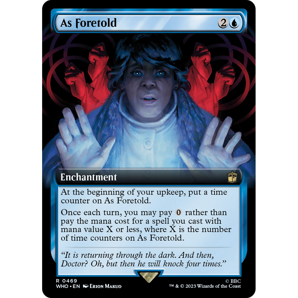 As Foretold (Extended Art) (WHO-469) - Doctor Who: (Extended Art)