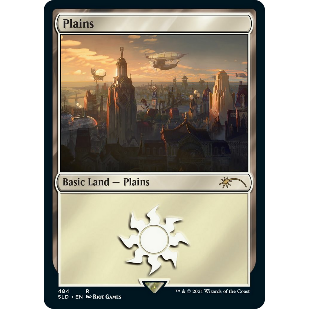 Plains (Secret Lair x Arcane: Lands) (SLD-484) - Secret Lair Drop