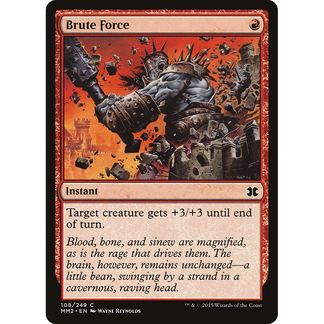 Brute Force (MM2-108) - Modern Masters 2015