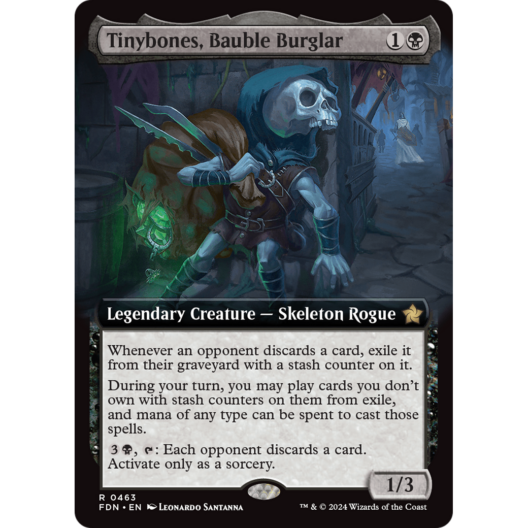 Tinybones, Bauble Burglar (FDN-463) - Foundations: (Extended Art)