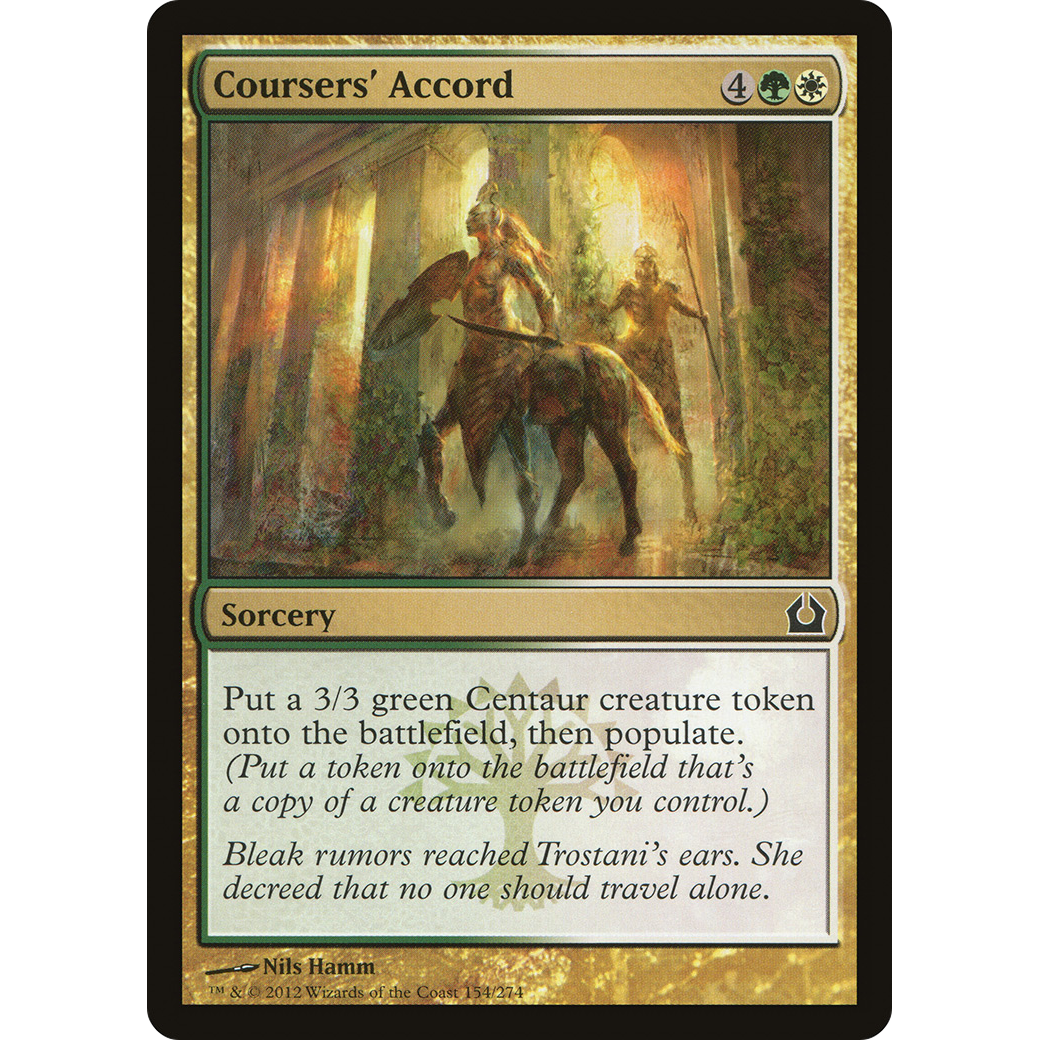 Coursers' Accord (RTR-154) - Return to Ravnica