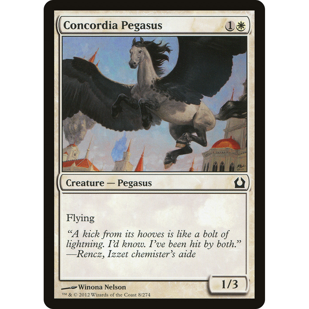 Concordia Pegasus (RTR-008) - Return to Ravnica Foil