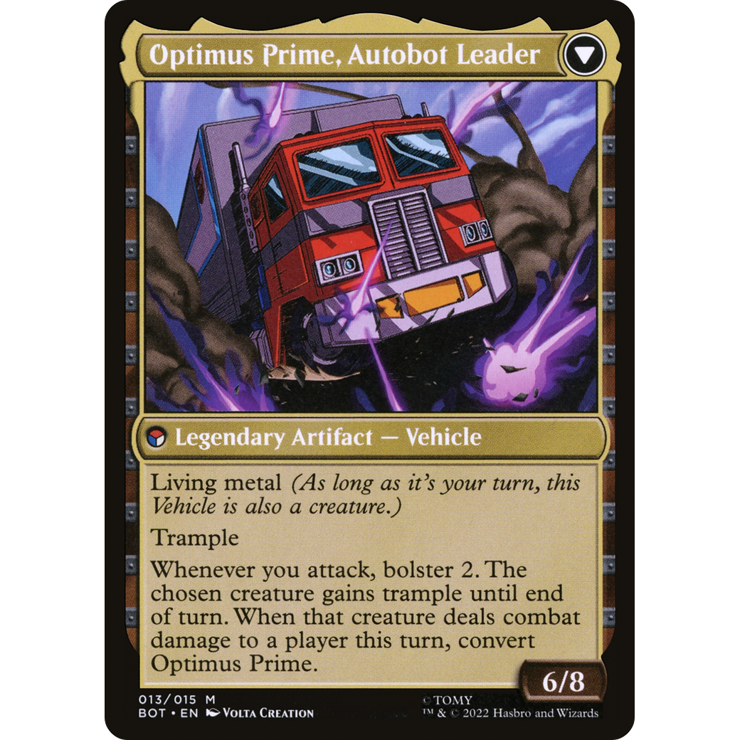 Optimus Prime, Hero (BOT-013) - Transformers: (convertdfc)