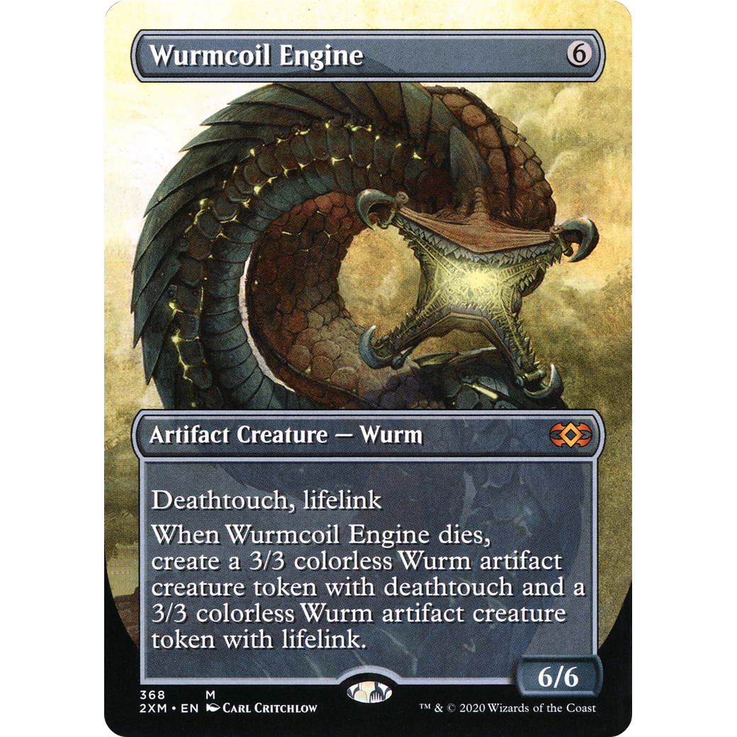 Wurmcoil Engine (Borderless) (2XM-368) - Double Masters (Borderless)