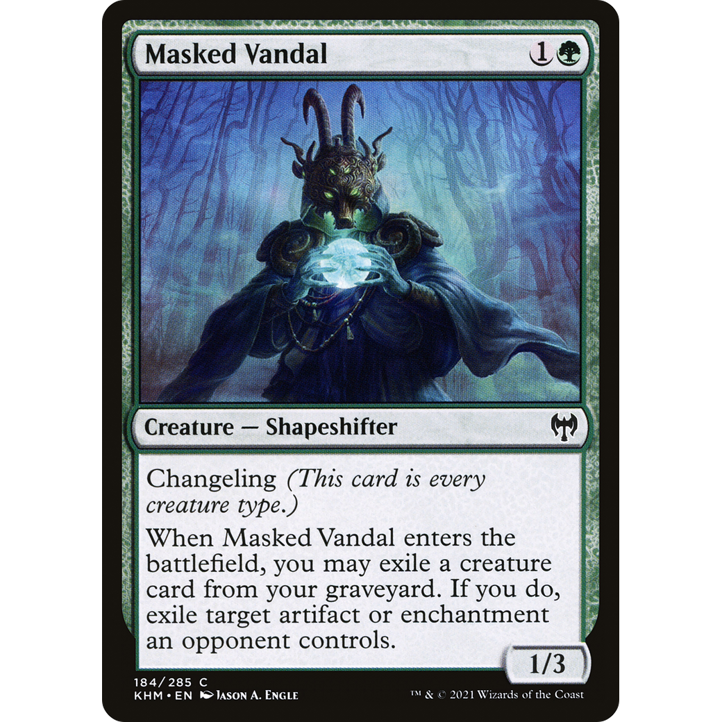 Masked Vandal (KHM-184) - Kaldheim