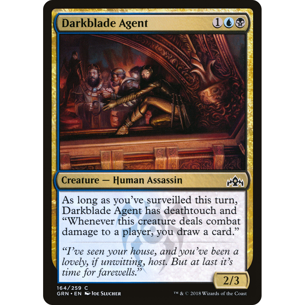 Darkblade Agent (GRN-164) - Guilds of Ravnica