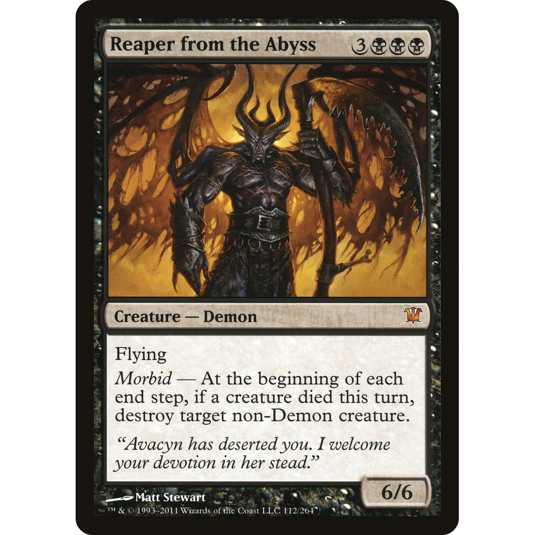 Reaper from the Abyss (ISD-112) - Innistrad Foil