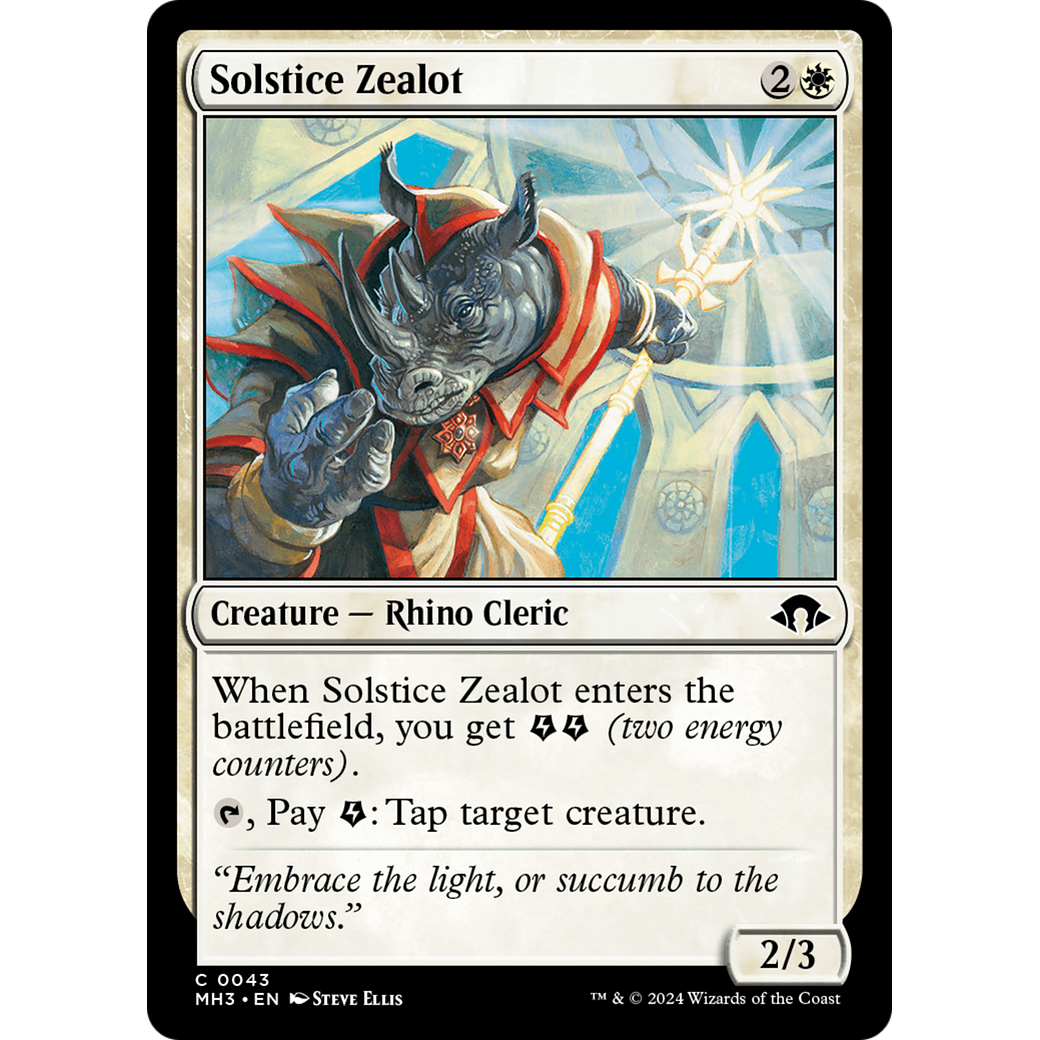 Solstice Zealot (MH3-043) - Modern Horizons 3