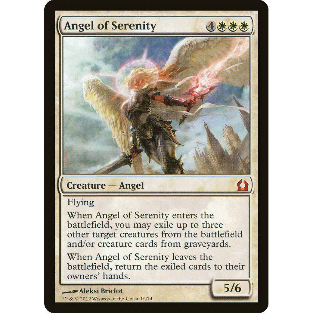 Angel of Serenity (RTR-001) - Return to Ravnica