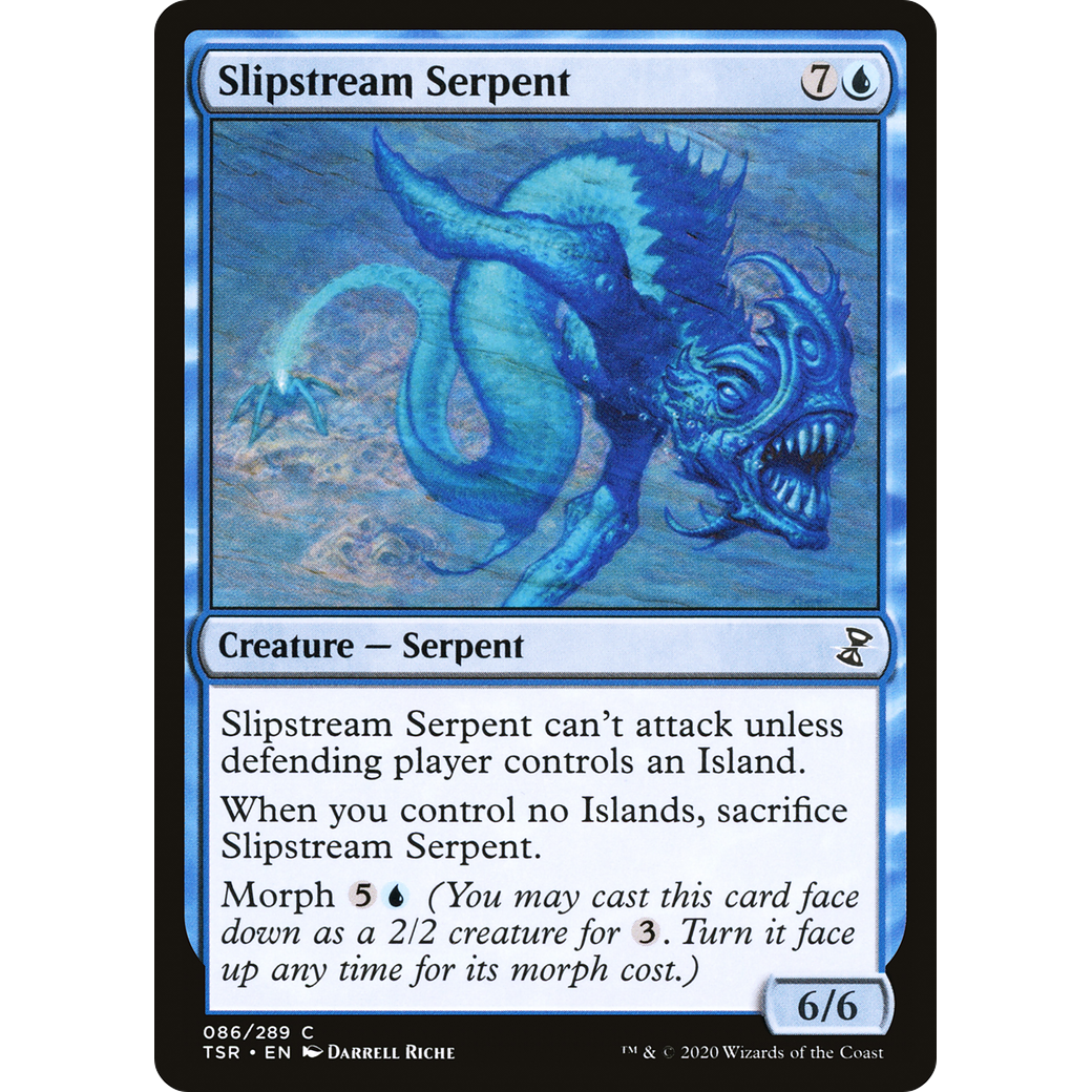 Slipstream Serpent (TSR-086) - Time Spiral Remastered Foil