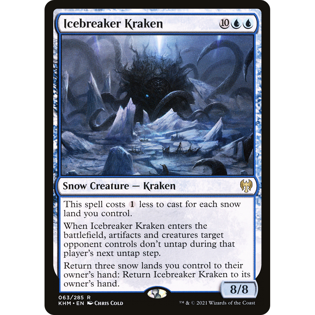 Icebreaker Kraken (KHM-063) - Kaldheim: (snow)