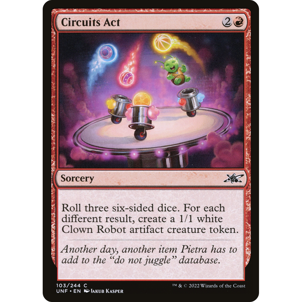 Circuits Act (UNF-103) - Unfinity Foil