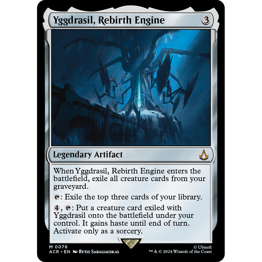 Yggdrasil, Rebirth Engine (ACR-078) - Assassin's Creed Foil