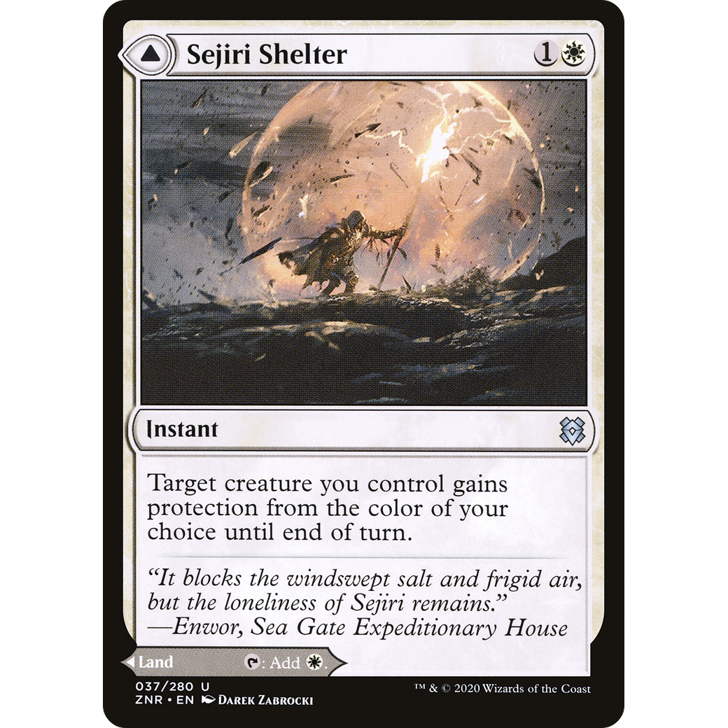 Sejiri Shelter (ZNR-037) - Zendikar Rising Foil