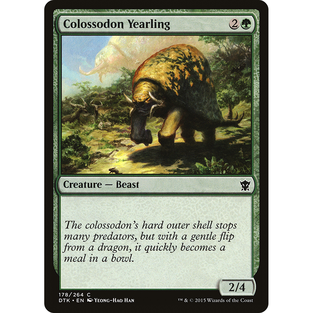 Colossodon Yearling (DTK-178) - Dragons of Tarkir