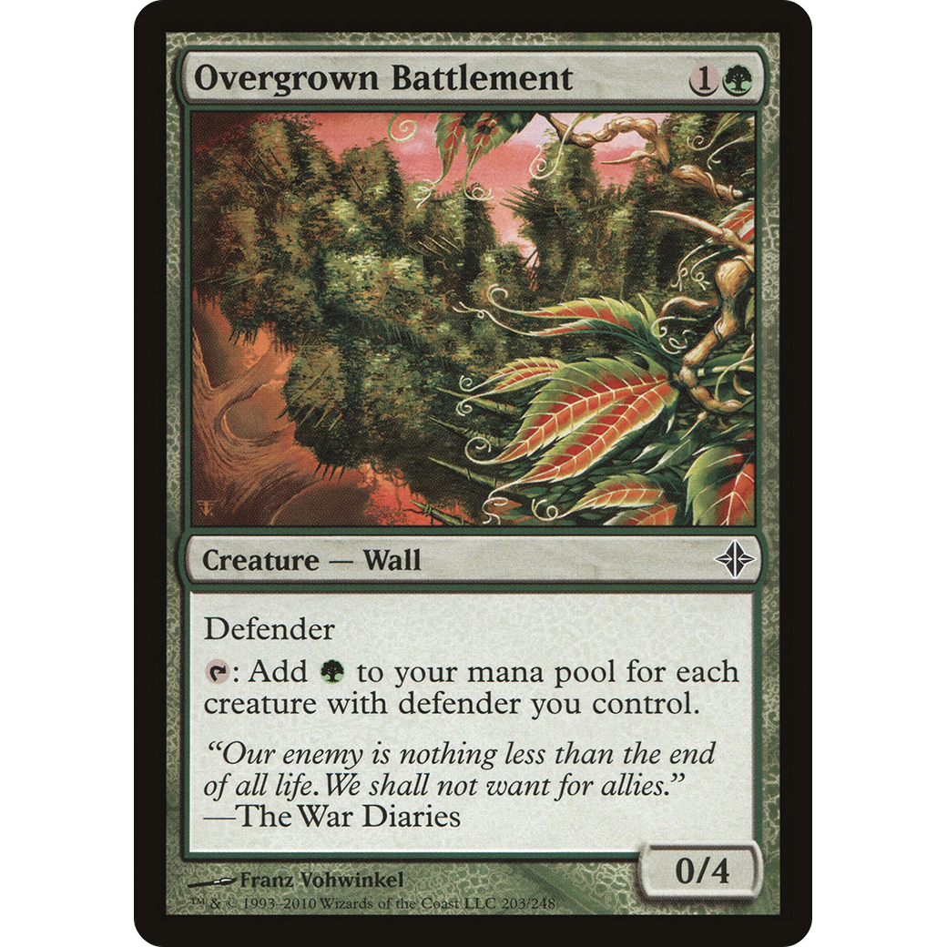 Overgrown Battlement (ROE-203) - Rise of the Eldrazi