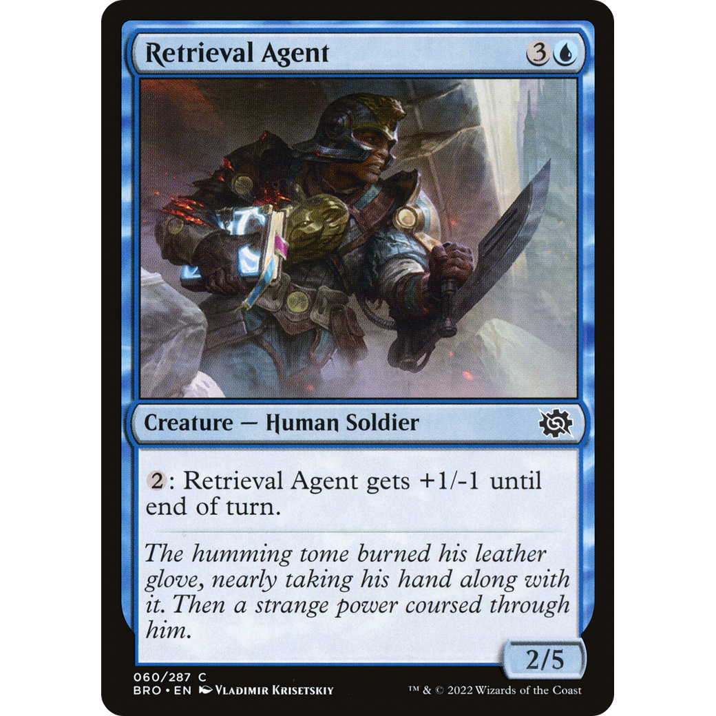 Retrieval Agent (BRO-060) - The Brothers' War Foil