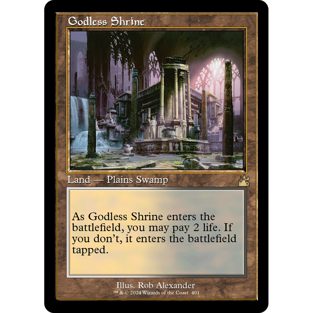 Godless Shrine (RVR-401) - Ravnica Remastered