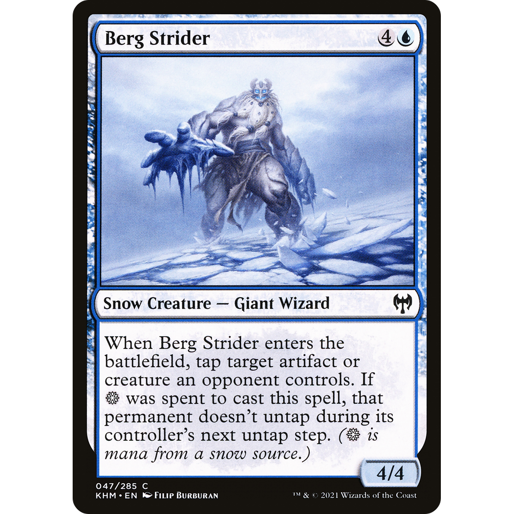 Berg Strider (KHM-047) - Kaldheim: (snow)