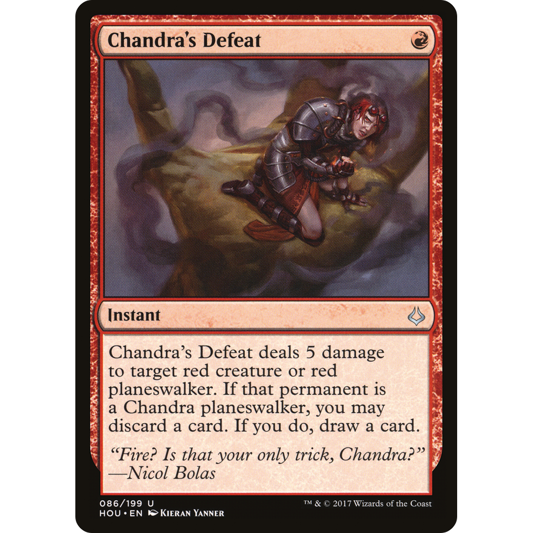 Chandra's Defeat (HOU-086) - Hour of Devastation