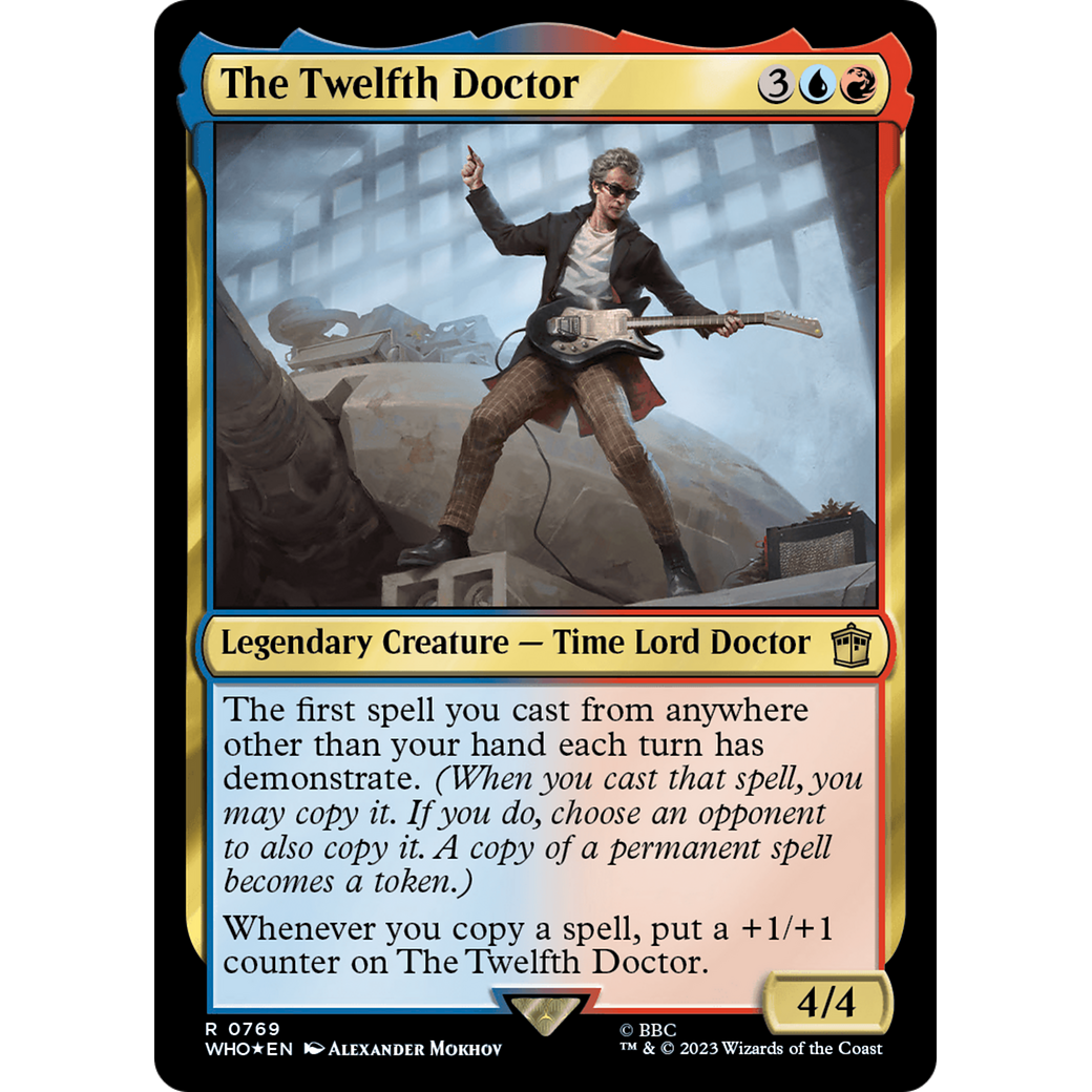 The Twelfth Doctor (Surge Foil) (WHO-769) - Doctor Who Foil
