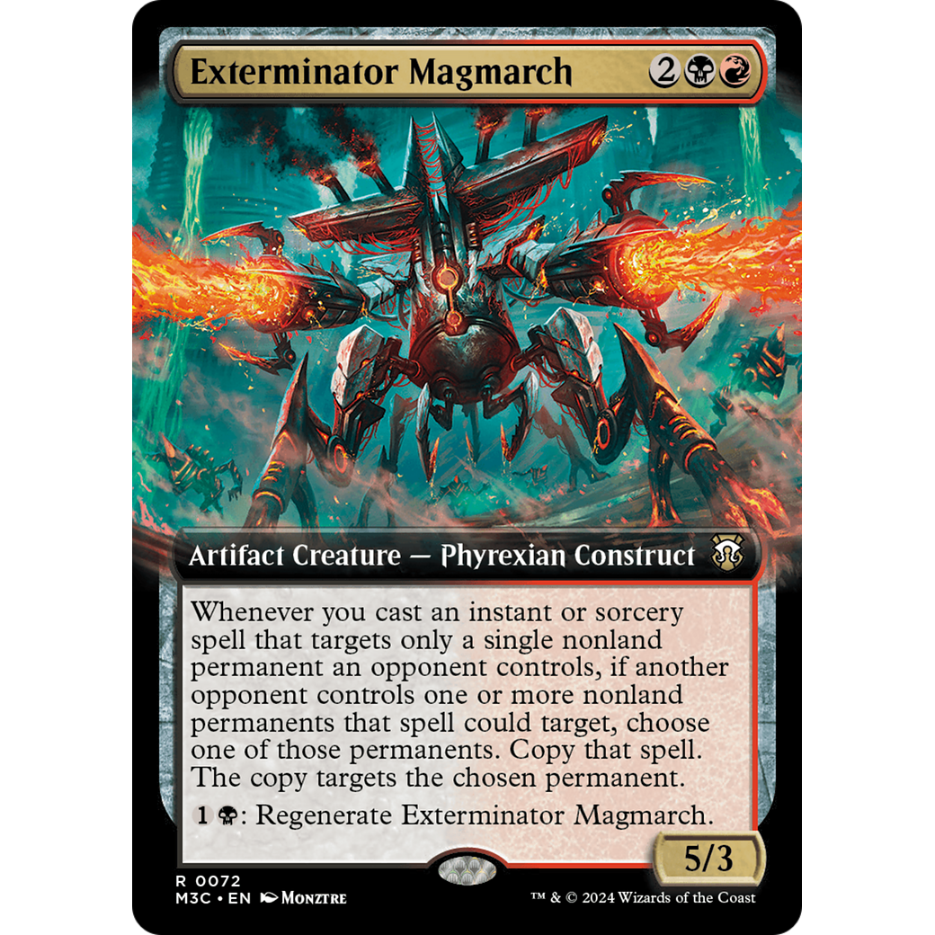 Exterminator Magmarch (M3C-072) - Modern Horizons 3 Commander: (Extended Art) Foil