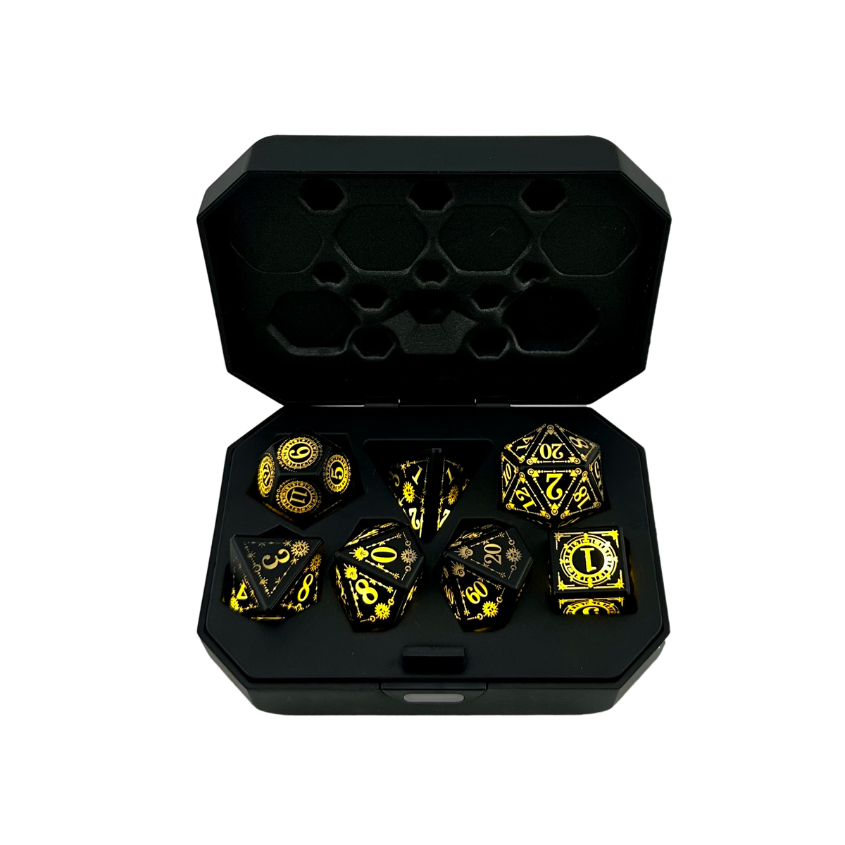Realm Guard: LED 7 Polyhedral Dice Set