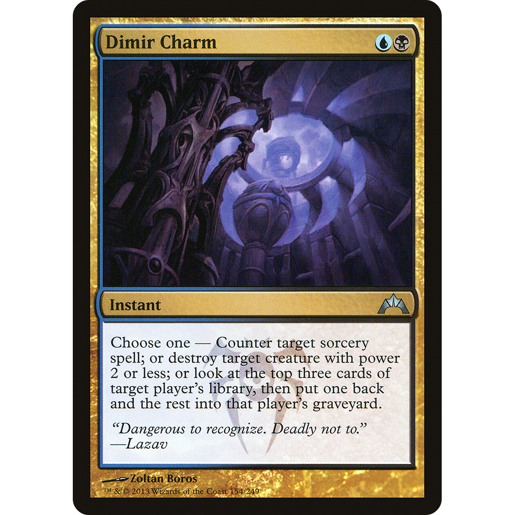 Dimir Charm (GTC-154) - Gatecrash Foil