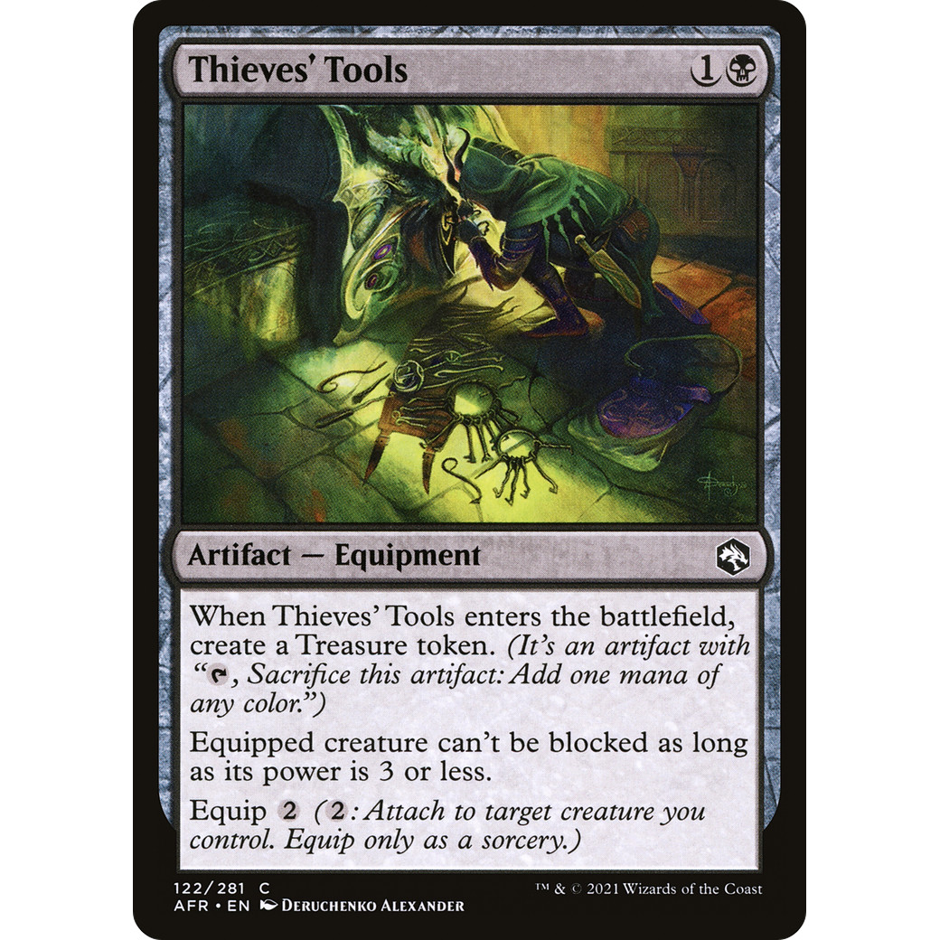 Thieves' Tools (AFR-122) - Adventures in the Forgotten Realms Foil