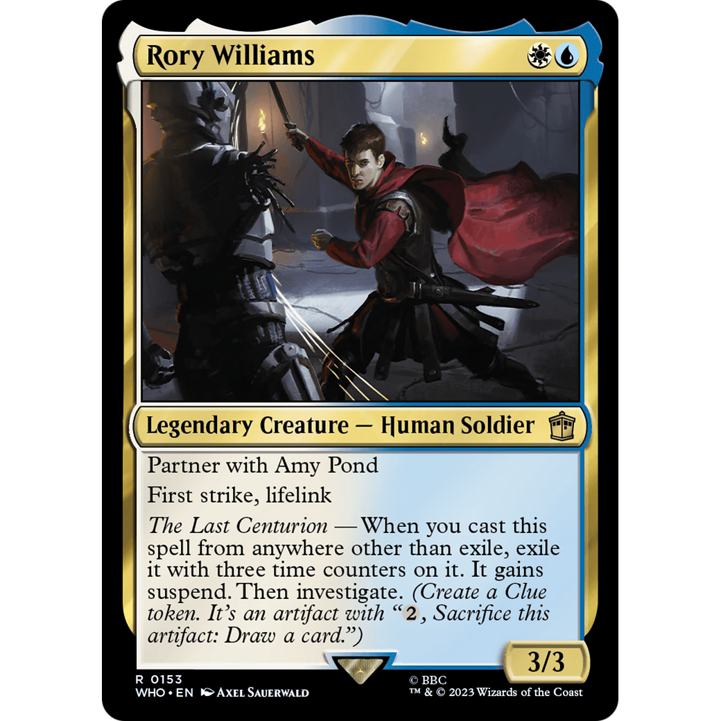 Rory Williams (WHO-153) - Doctor Who Foil