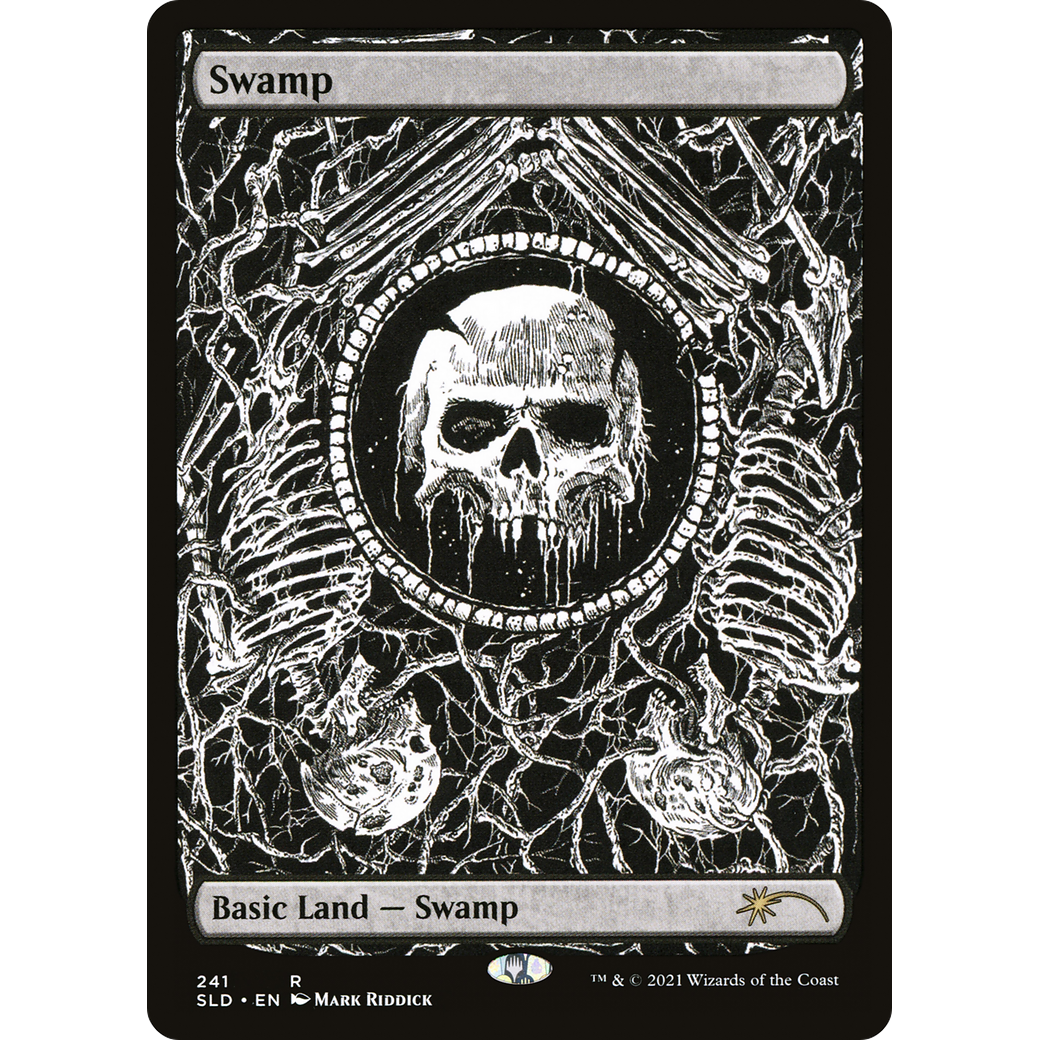 Swamp (Crushing Brutality) (SLD-241) - Secret Lair Drop