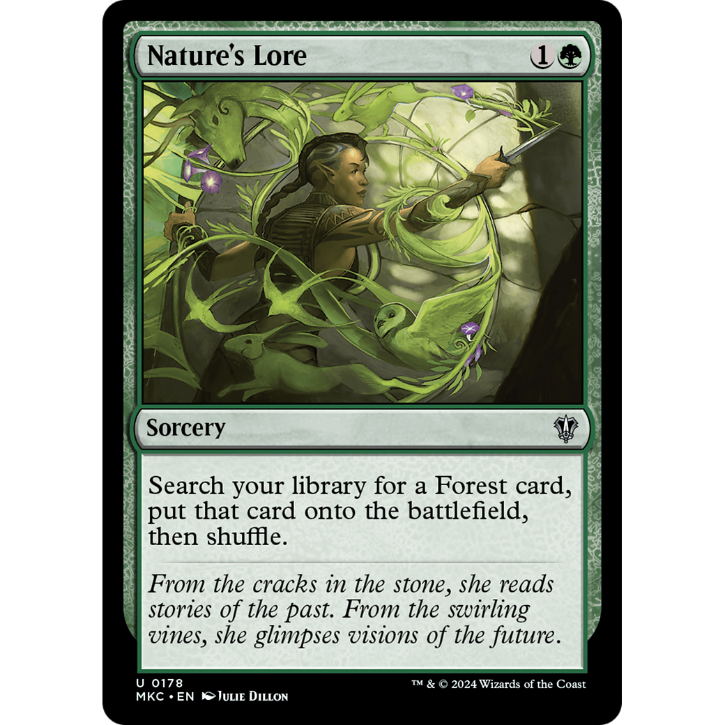 Nature's Lore (MKC-178) - Murders at Karlov Manor Commander