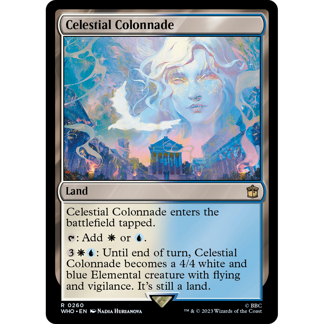 Celestial Colonnade (WHO-260) - Doctor Who Foil