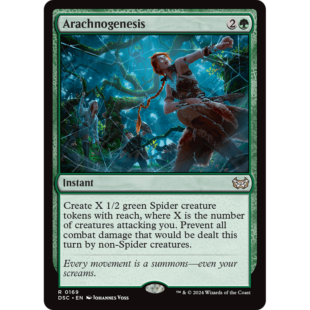 Arachnogenesis (DSC-169) - Duskmourn: House of Horror Commander