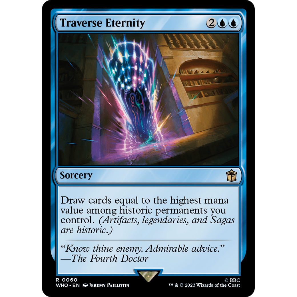 Traverse Eternity (WHO-060) - Doctor Who Foil