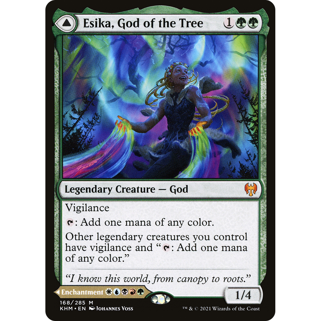 Esika, God of the Tree (KHM-168) - Kaldheim Foil
