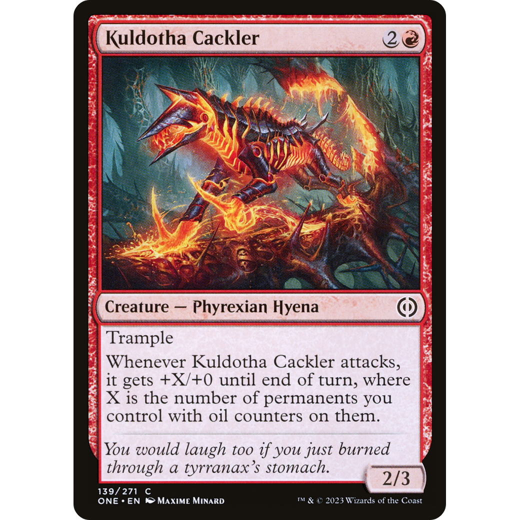 Kuldotha Cackler (ONE-139) - Phyrexia: All Will Be One