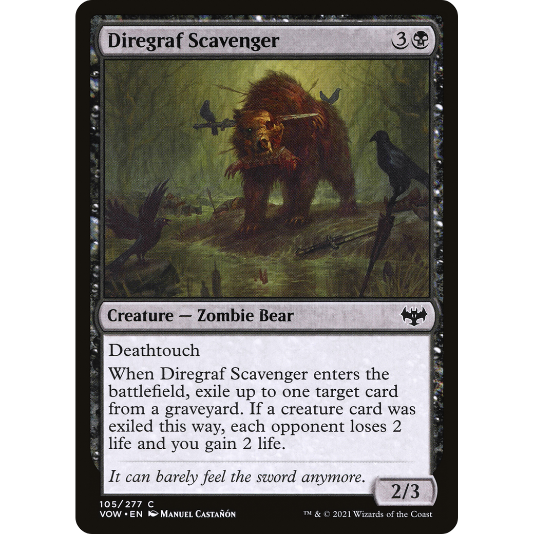 Diregraf Scavenger (VOW-105) - Innistrad: Crimson Vow