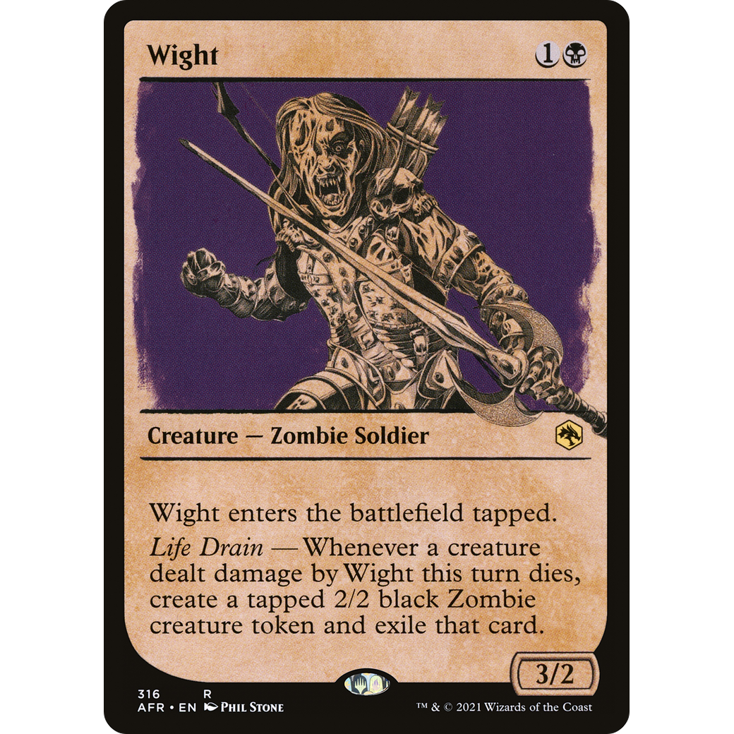 Wight (Showcase) (AFR-316) - Adventures in the Forgotten Realms: (Showcase)