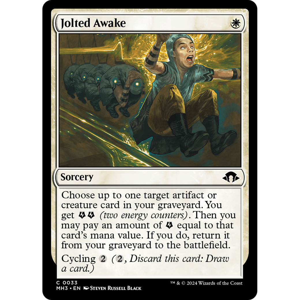 Jolted Awake (MH3-033) - Modern Horizons 3 Foil