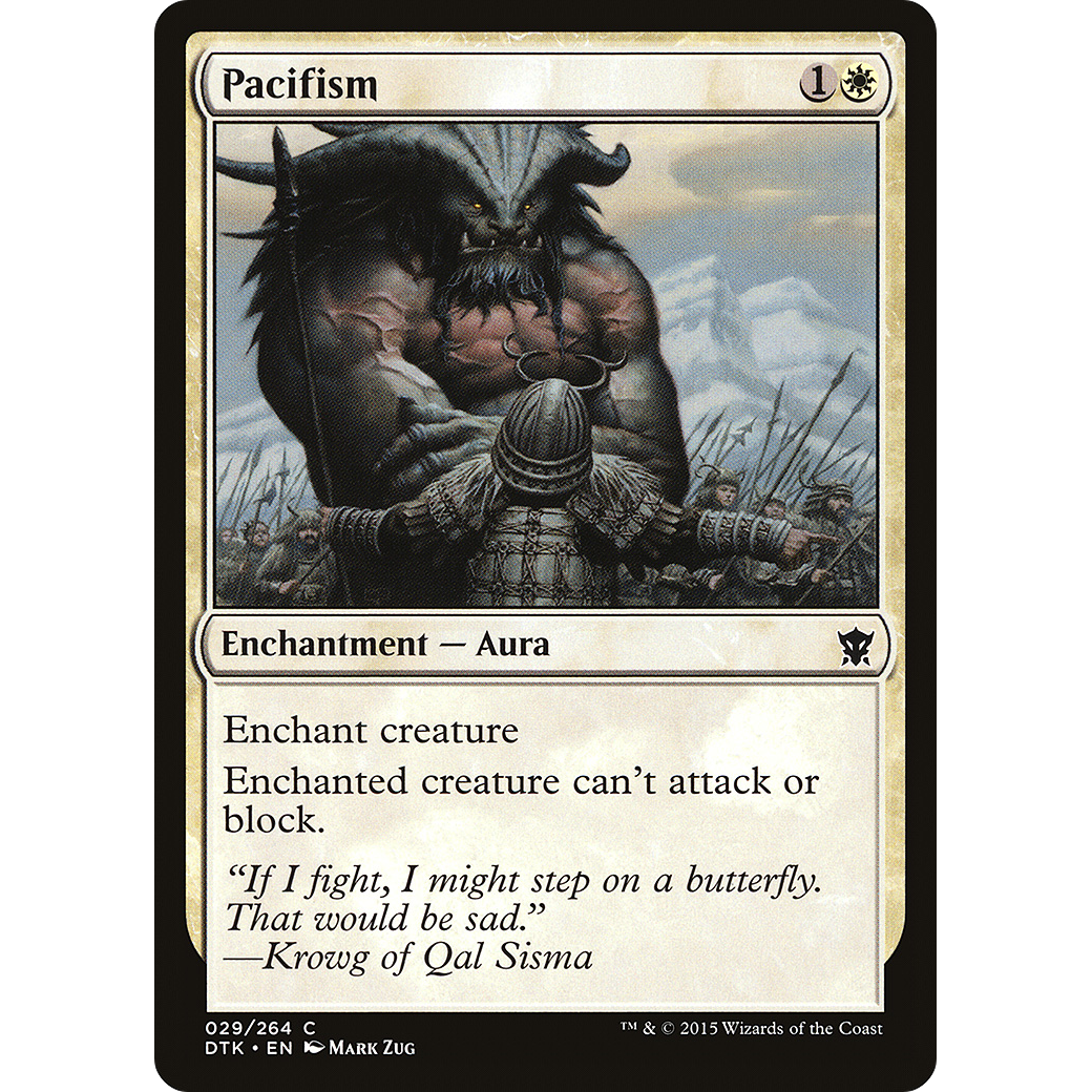 Pacifism (DTK-029) - Dragons of Tarkir