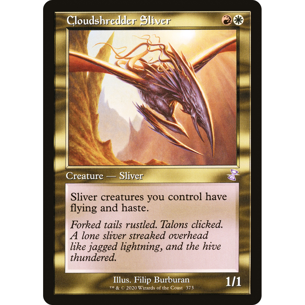 Cloudshredder Sliver (TSR-373) - Time Spiral Remastered Foil