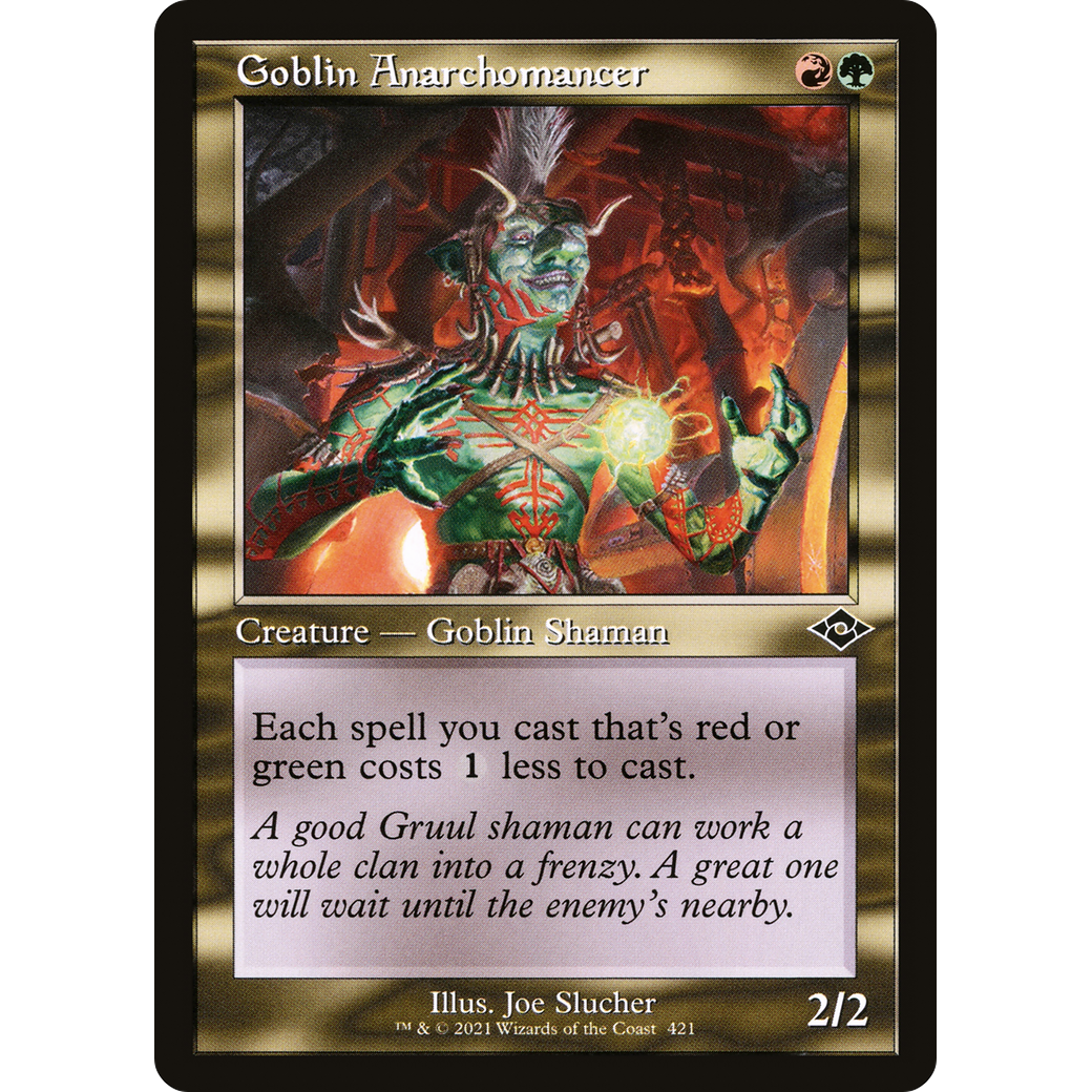 Goblin Anarchomancer (Retro Frame) (MH2-421) - Modern Horizons 2