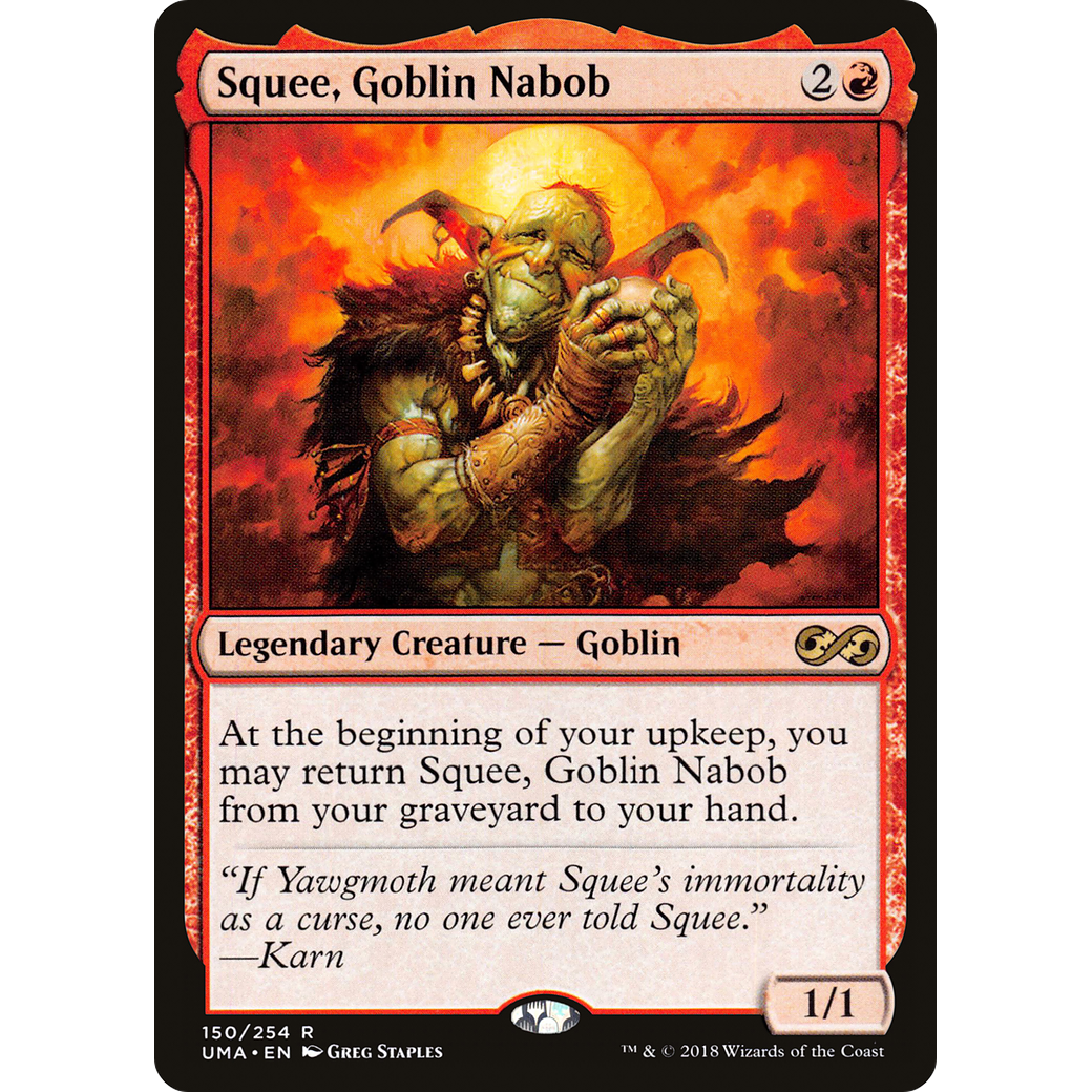 Squee, Goblin Nabob (UMA-150) - Ultimate Masters Foil
