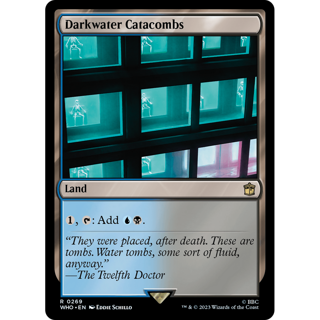Darkwater Catacombs (WHO-269) - Doctor Who Foil