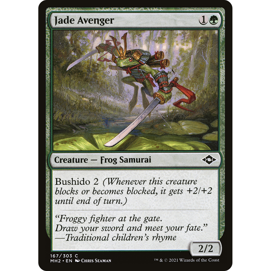 Jade Avenger (MH2-167) - Modern Horizons 2
