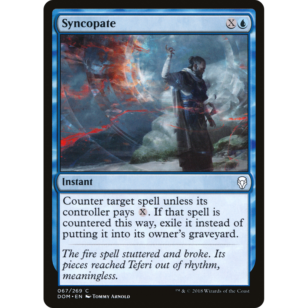 Syncopate (DOM-067) - Dominaria Foil
