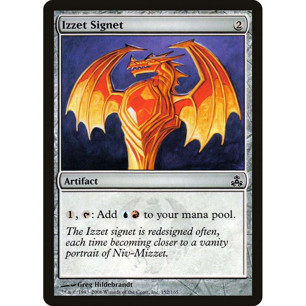 Izzet Signet (GPT-152) - Guildpact