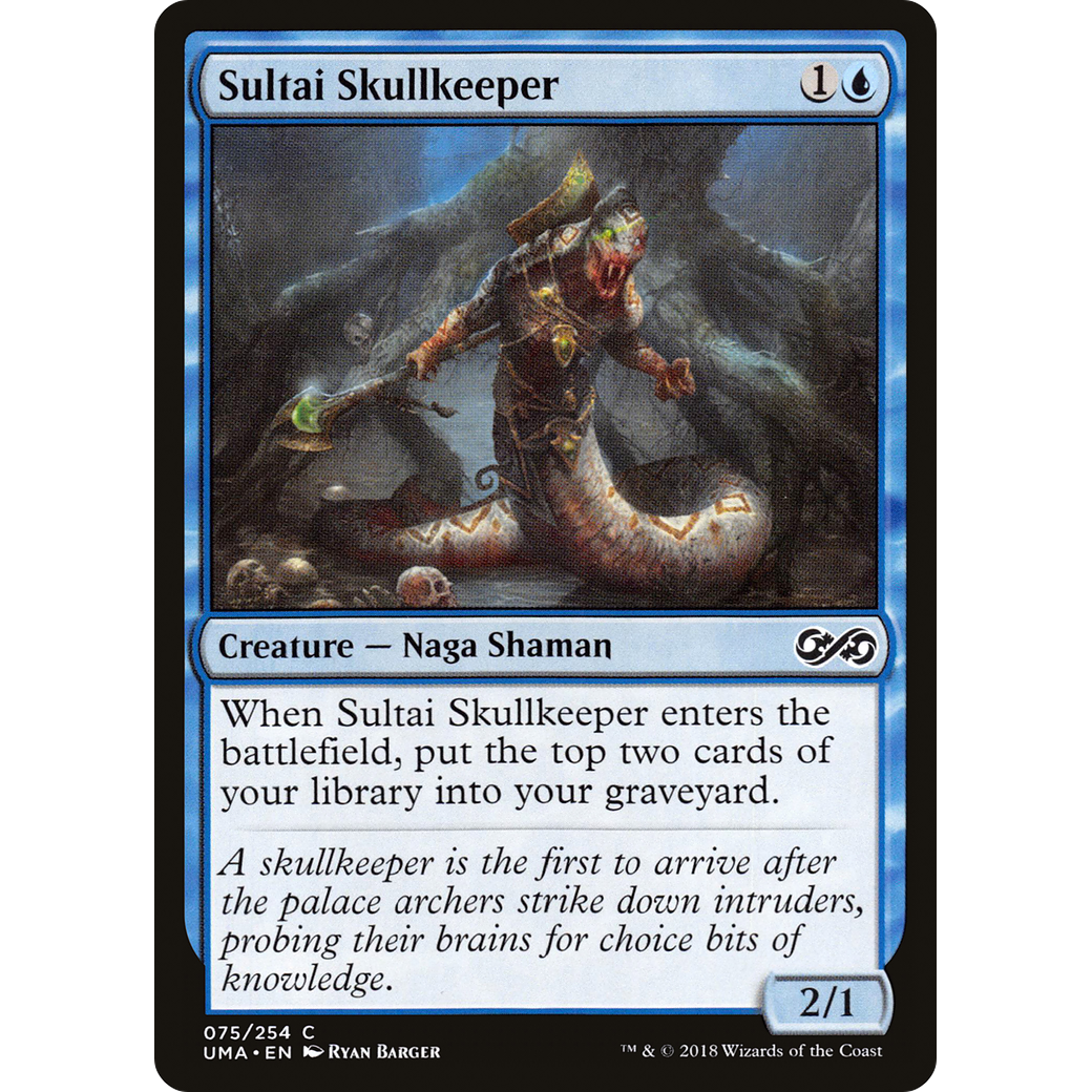 Sultai Skullkeeper (UMA-075) - Ultimate Masters Foil
