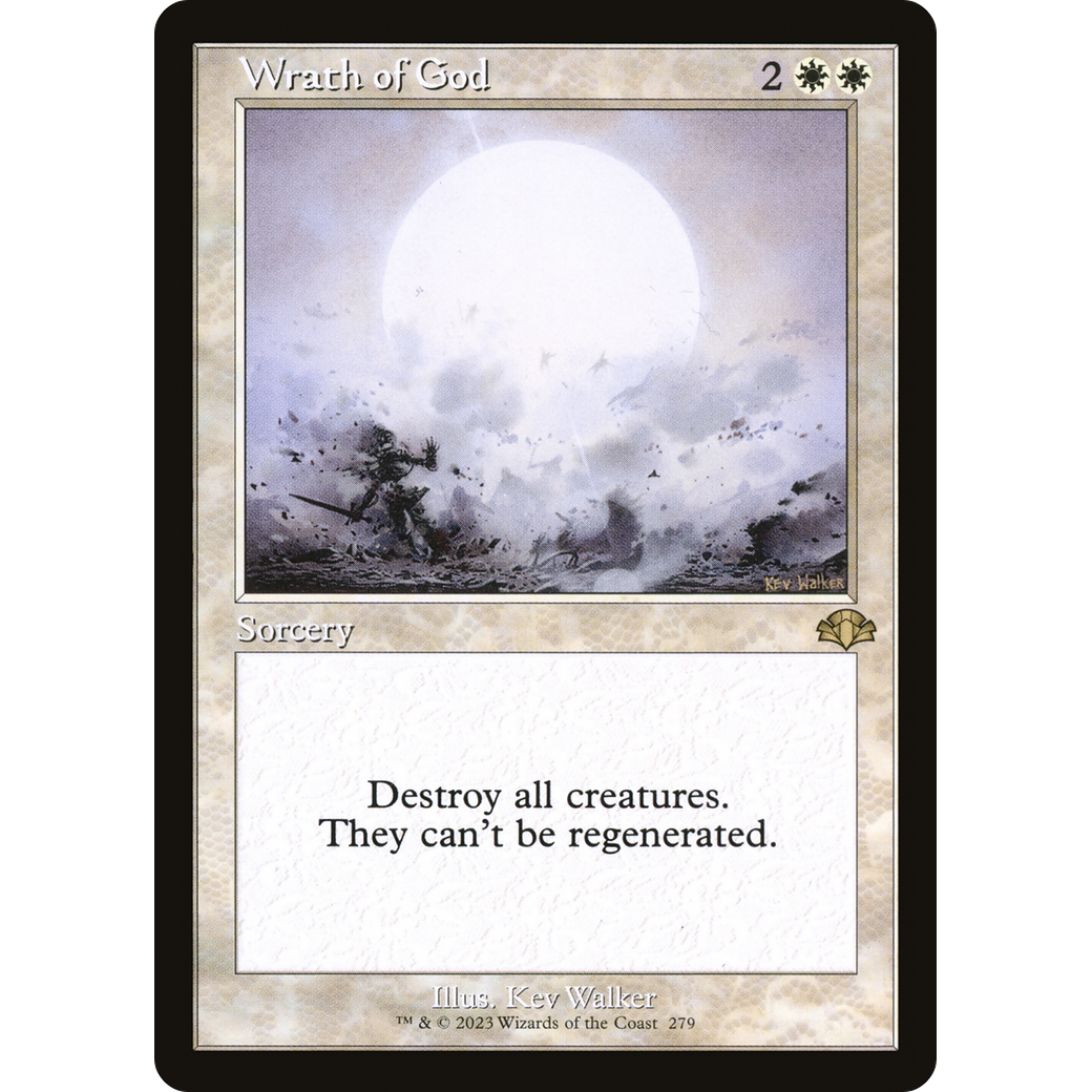 Wrath of God (Retro Frame) (DMR-279) - Dominaria Remastered